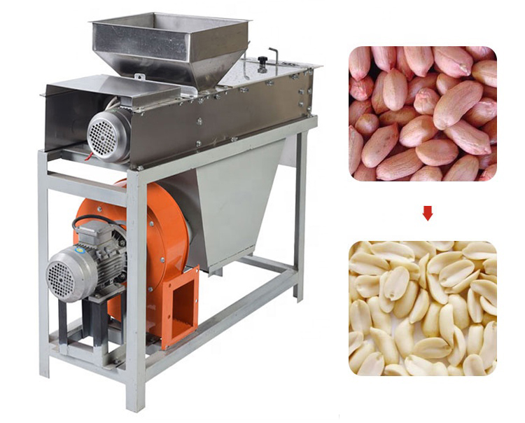peanut peeler machine