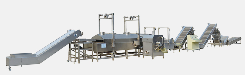 Automatic Groundnut Frying Machine for Peanuts