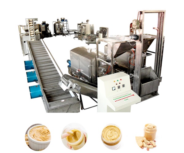 peanut butter production line