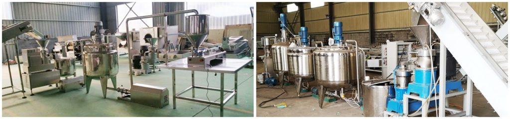 Application of peanut butter filling machines in peanut butter production lines